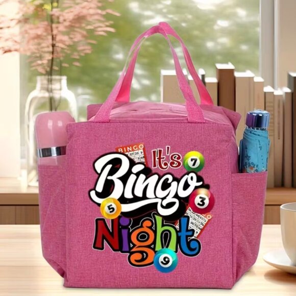 Bingo Tote Bag Pink NWT - Picture 1 of 3